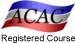 ACAC Registered Mold Course ACAC Registered Mold Course
